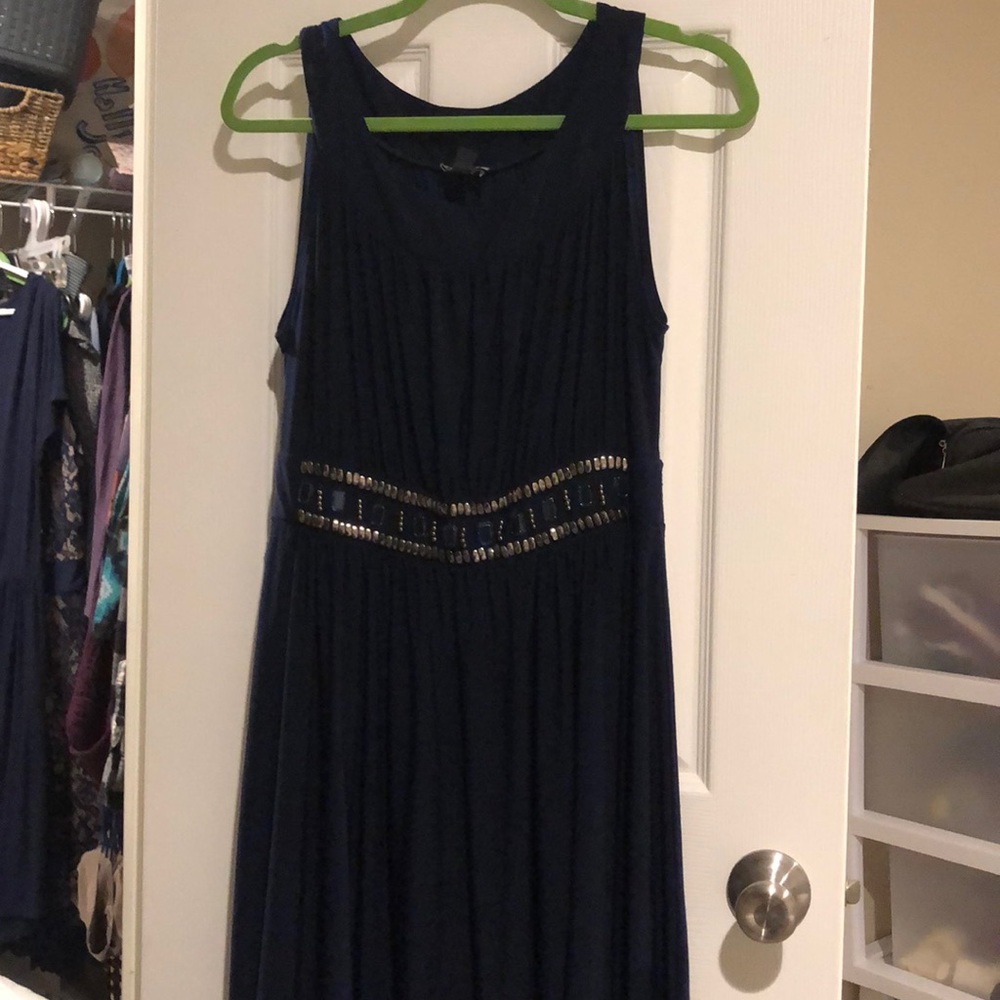 Blue dress